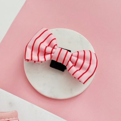 Candy Stripe Bow Tie